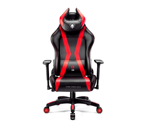 Diablo Chairs X-Horn 2.0 Normal Size Czarno-czerwony - 1192260 - zdjęcie 2